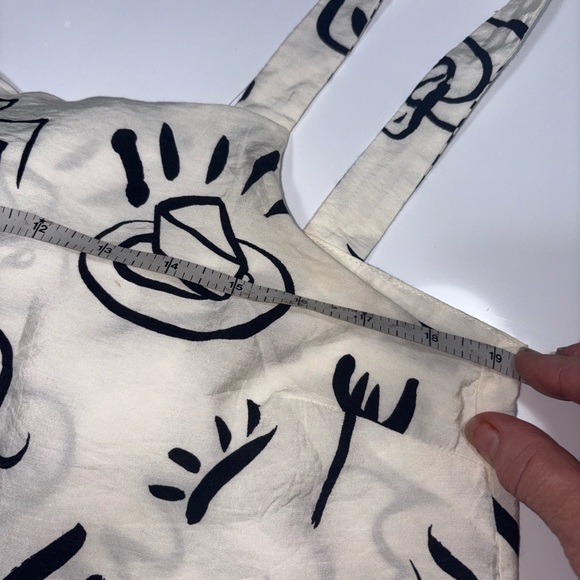 Elena Doodle Print Tank Top (also known as the Sketch Print Tank) Blu Pepper - Picture 6 of 9